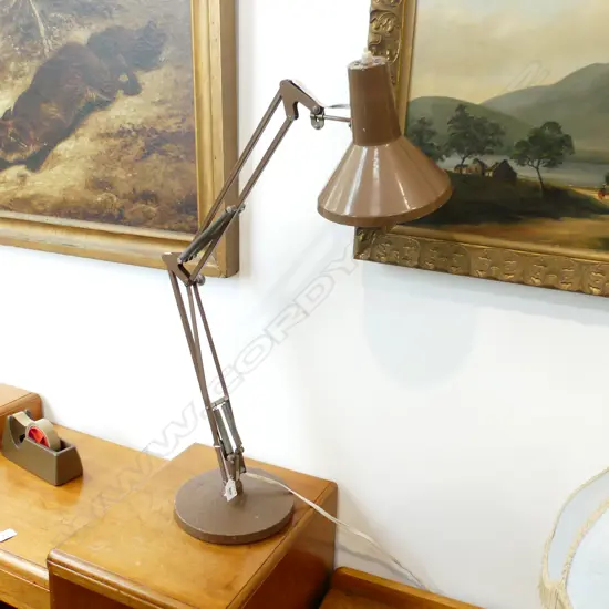 BROWN ANGLEPOISE LAMP 