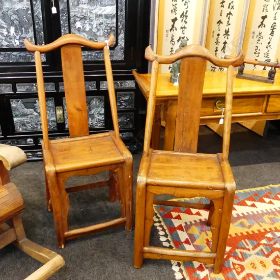 PR ORIENTAL WOODEN CHAIRS 420x330x1000mm