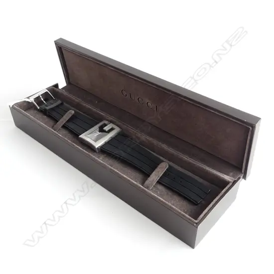 GUCCI WATCH, CASED