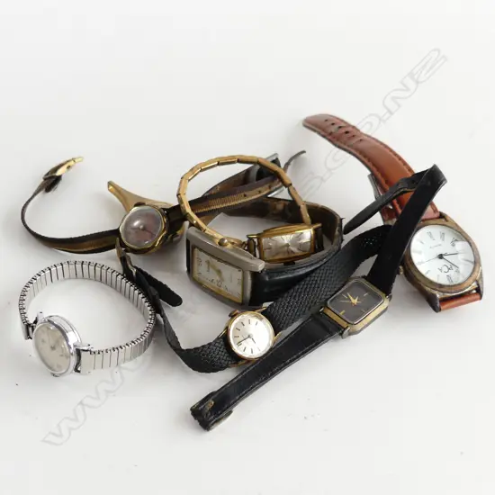 8 ASST. VINTAGE WATCHES