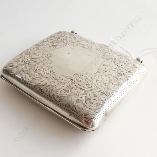 SILVER COIN PURSE BIRMINGHAM 1905