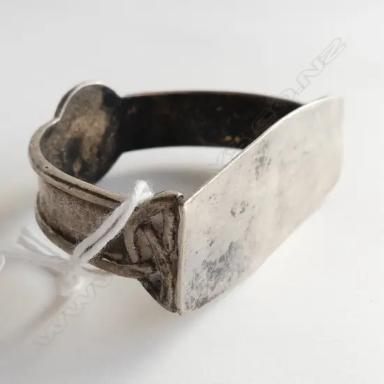 IONA SILVER NAPKIN RING GLASGOW 1930