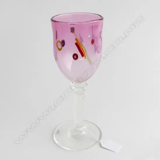 PETER VIESNIK HAND BLOWN WINE GLASS 2011 H.220mm