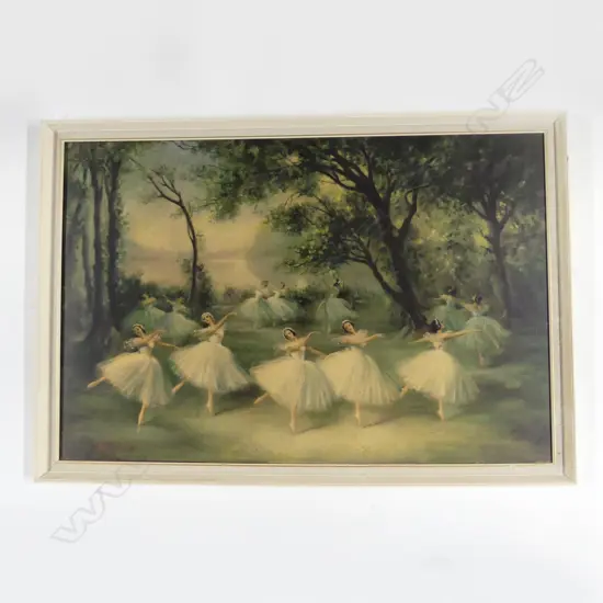 LGE RETRO BALLET PRINT - CARLOTTA EDWARDS 600x900mm