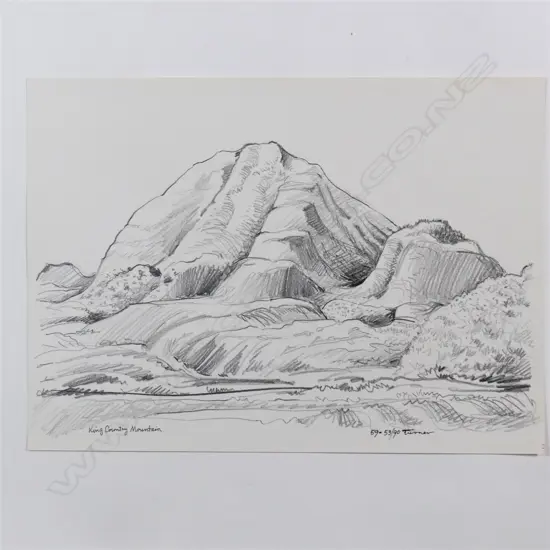 Dennis Knight Turner (1924-2011) 'King Country Mountain'