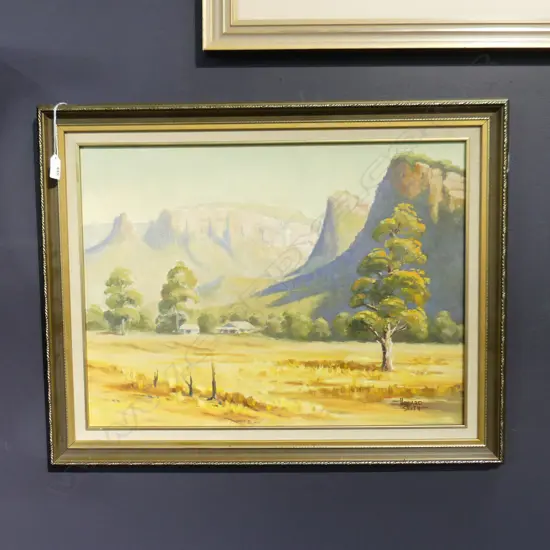 HOWARD SMITH OIL 'NEAR KATOOMBA NSW' OIL 445x595mm