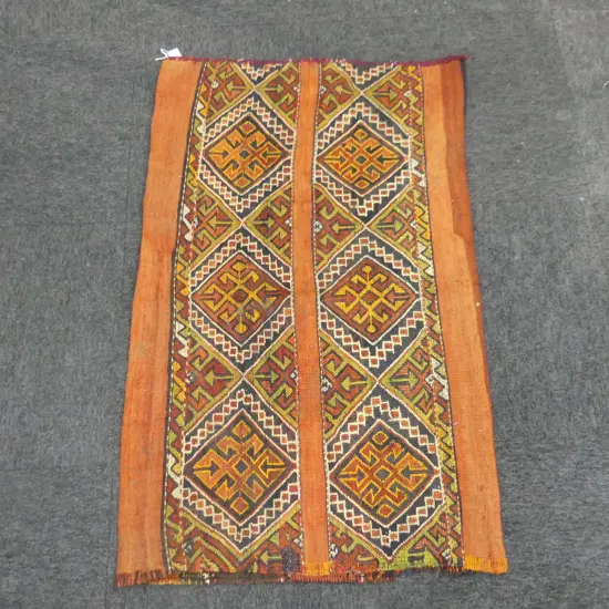 OLD TURKISH KELIM GRAIN BAG / CUSHION COVER 1080 X 690mm