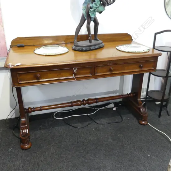VINTAGE WOODEN HALL TABLE L1200MM