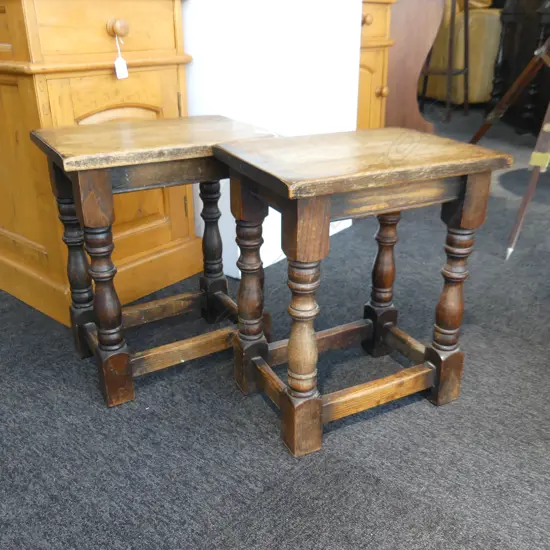 PR WOODEN STOOLS 350x250x415mm