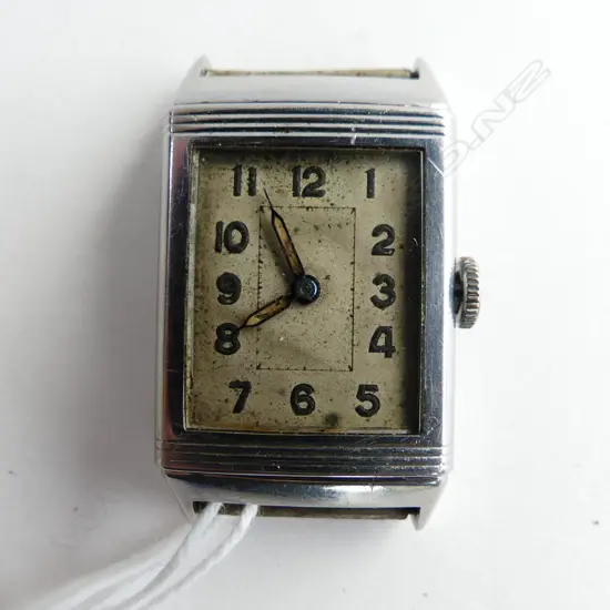 VINTAGE C1930/40 SWISS REVERSO WRISTWTCH not running no strap
