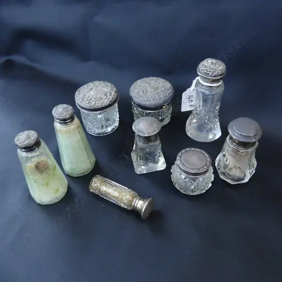 9 STG CAPPED CRYSTAL BOTTLES H.95mm
