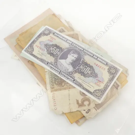 ASST. VINTAGE WORLD BANKNOTES 