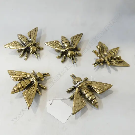5 BRASS BEES L.60mm '  