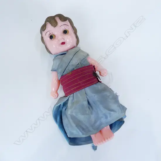 VINTAGE CELLULOID DOLL H. 280MM
