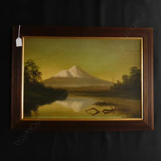MT TARANAKI OIL, ARTIST UNKNOWN 