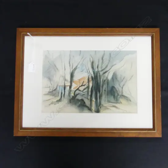 SINA WOOLLCOTT ABSTRACT W/C 225x340mm