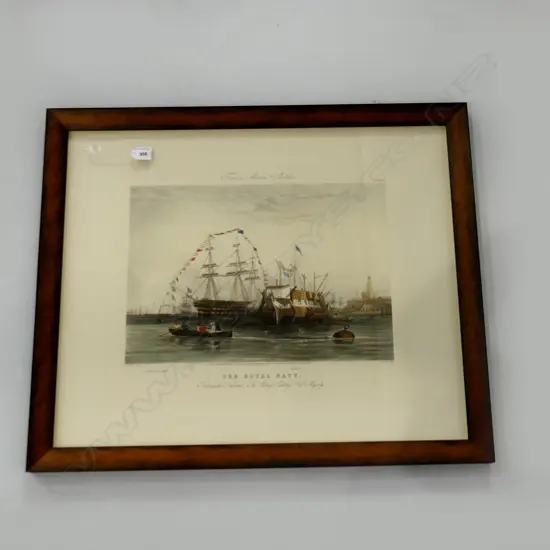 COULORED ENGRAVING THE VICTORY H630 W740MM