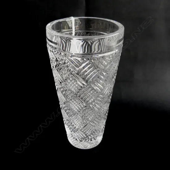 WATERFORD MARQUISE CRYSTAL VASE H.200mm