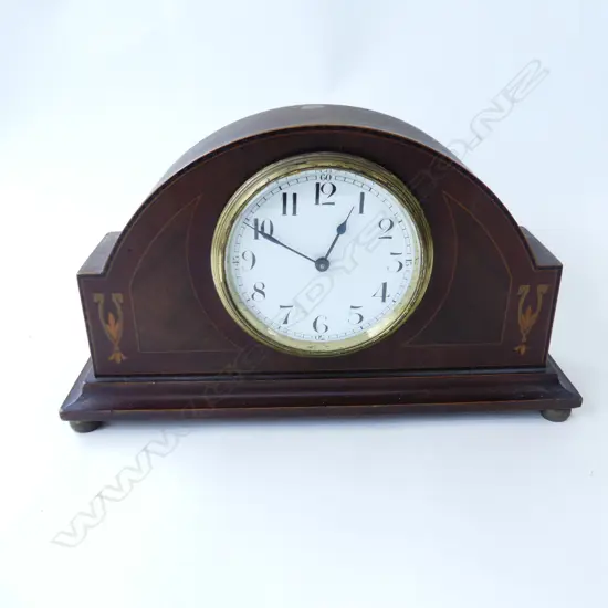 INLAID MANTLE CLOCK W.250mm