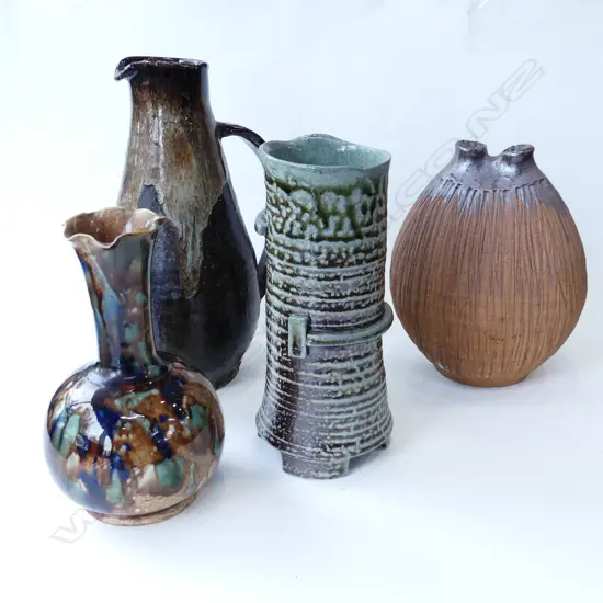 FOUR POTTERY PIECES