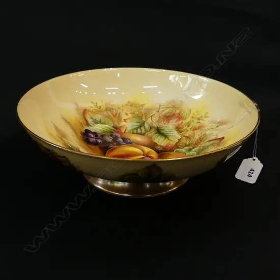 LG AYNSLEY 'ORCHARD GOLD' BOWL - DIA  265MM
