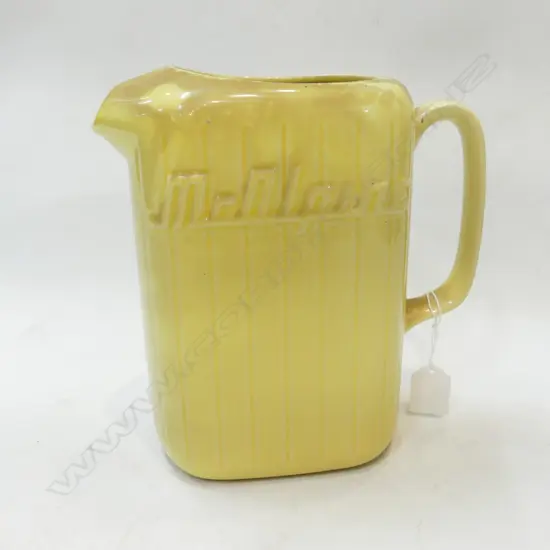 REPRO YELLOW MCALPINE JUG H.220mm