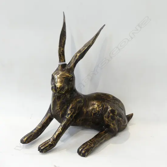 BRONZE HARE RABBIT H.300mm