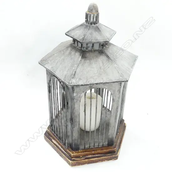 OLD ORNAMENTAL BIRD CAGE H. 500MM