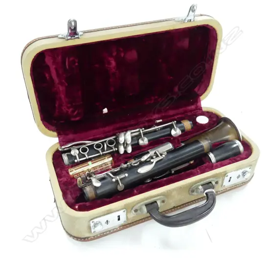 VINTAGE CASED 'CLARK' CLARINET 