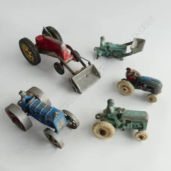 5 FUNHO TRACTORS. MOST WITH FAULTS