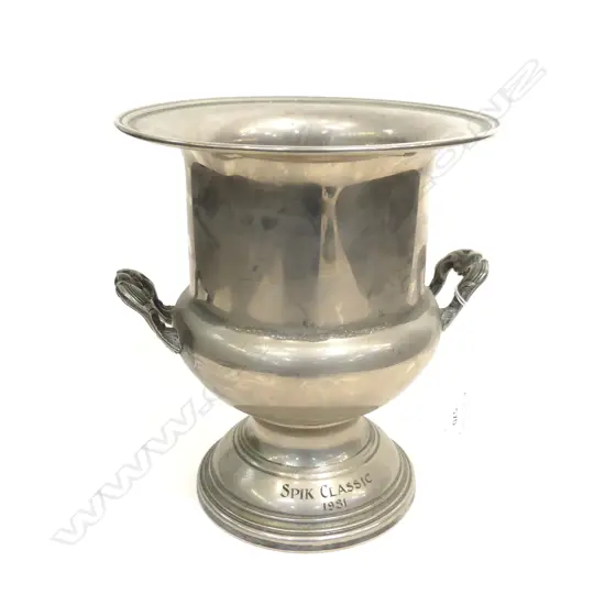 SPIK CLASSIC 1931 SILVER PLATE CHAMPAGNE BUCKET H. 260MM