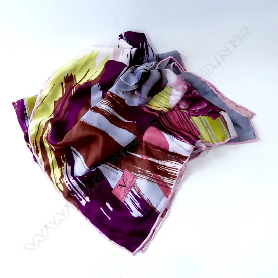 VERSACE SILK SCARF 