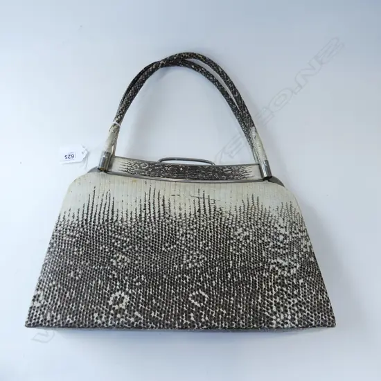 VINTAGE SNAKESKIN HAND BAG