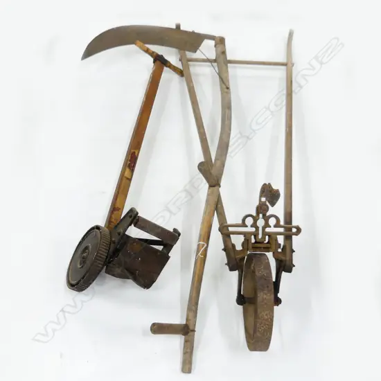 SCYTHE, VERGE TRIMMER & WHEELED HOE 