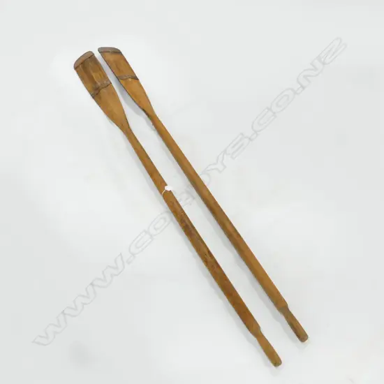 PR VINTAGE WOODEN OARS L.1660mm