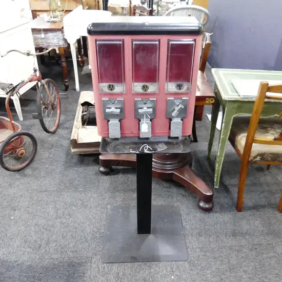 RETRO BUBBLE GUM MACHINE H.1160mm