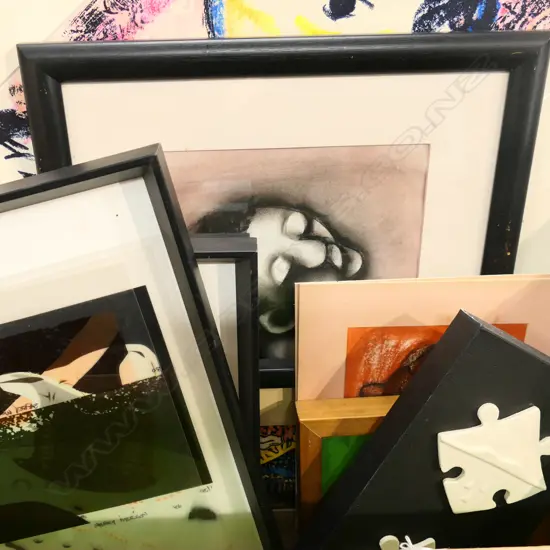 BOX ASST ART, NZ, AFRICAN ETC..