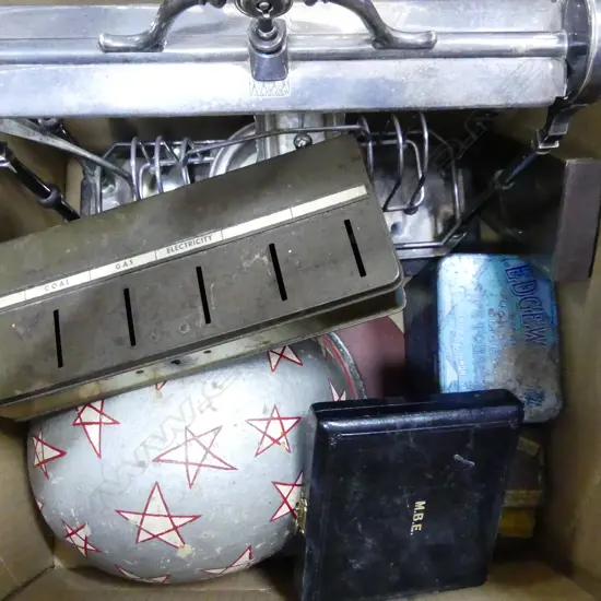 BOX OF ASST INTERESTING COLLECTABLES