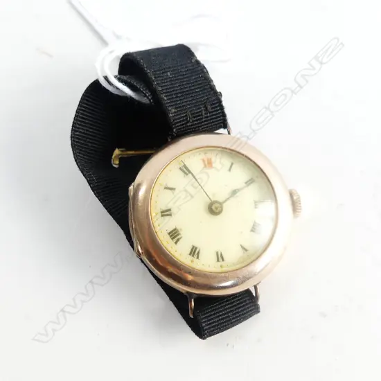 ANTIQUE 9CT WATCH 16.5 GRAMS