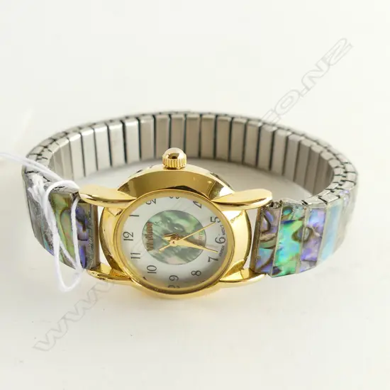 PAUA SHELL WATIME WATCH 