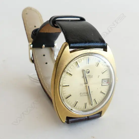 ROAMER GENTS 'ELEGANT' 1970'S WRISTWATCH running