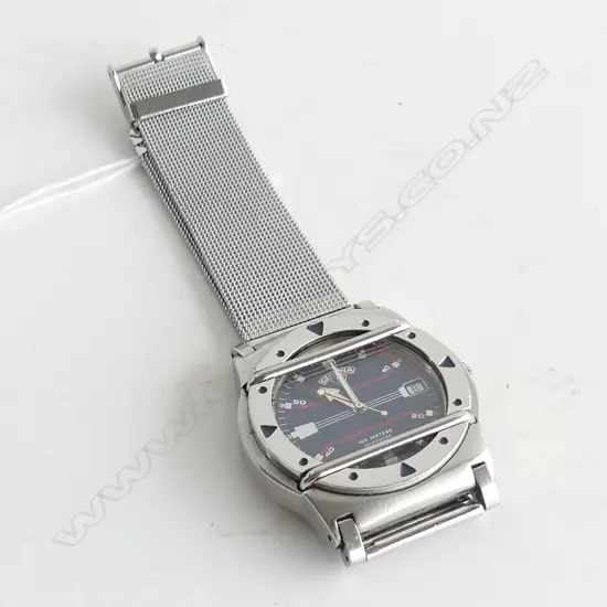 CERTINA SAPPHIRE SILVER MENS WRIST WATCH (WORKING)