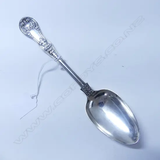 VICTORIAN SILVER TABLESPOON, LONDON 1858, JOHN LE GALLAIS, L.220mm, 83GM
