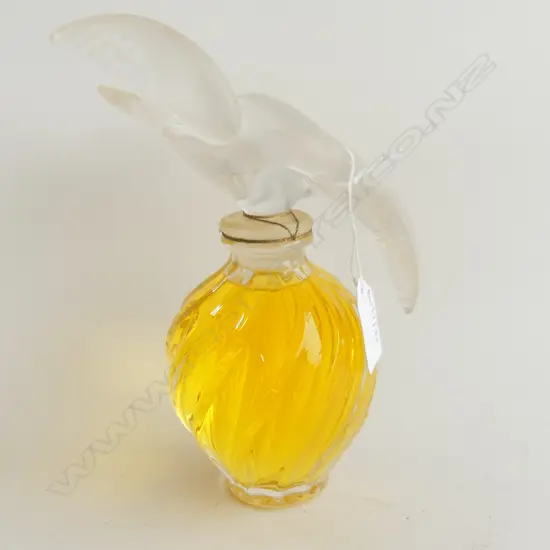 LALIQUE LG PERFUME BOTTLE MADE FOR NINA RICCI L'AIR DU TEMPS PERFUME, H.205mm