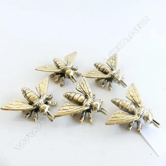 5 BRASS BEES L.65mm