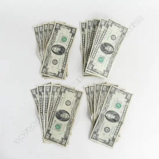 $400 USA OLD $20 BANK NOTES