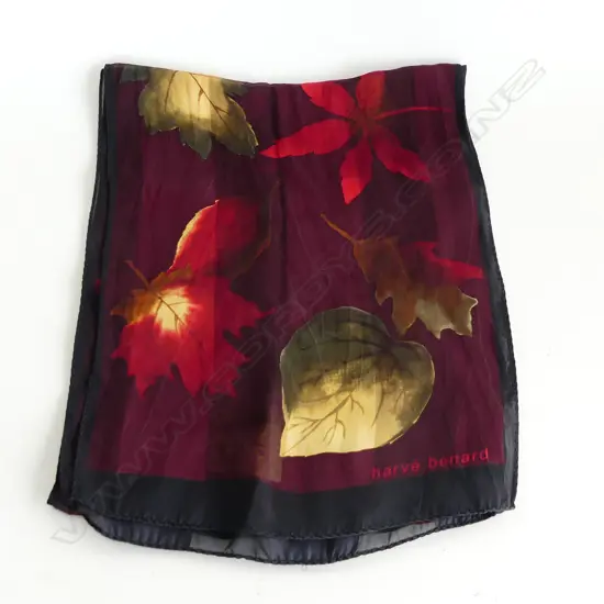 GENUINE HARVÉ BENARD SILK SCARF