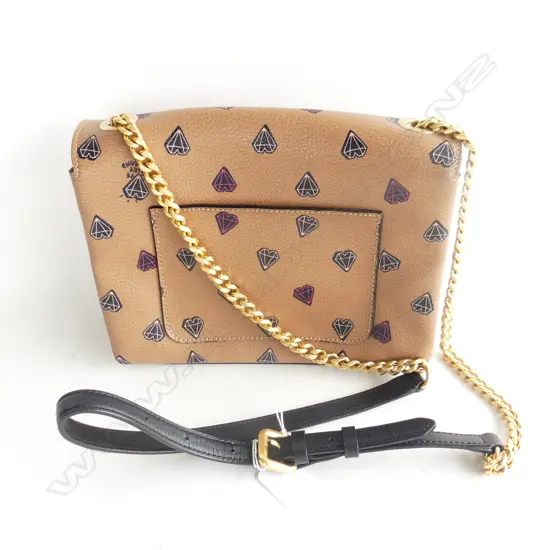 JILL STUART SHOULDER BAG 'LOVE LIKE DIAMOND' W.220mm 