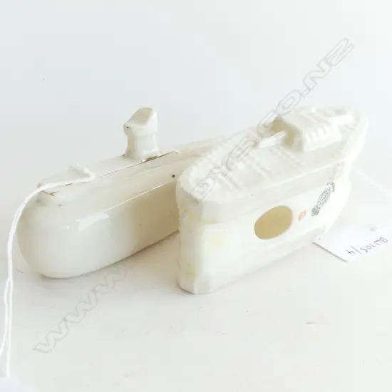 2PCS SOV CHINA WW1 TANK & SUBMARINE