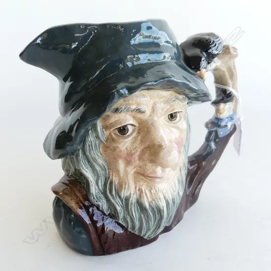 ROYAL DOULTON LARGE CHARACTER JUG RIP VAN WINKLE H185MM